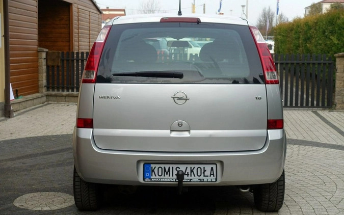 Opel Meriva cena 11900 przebieg: 174000, rok produkcji 2005 z Janów Lubelski małe 154